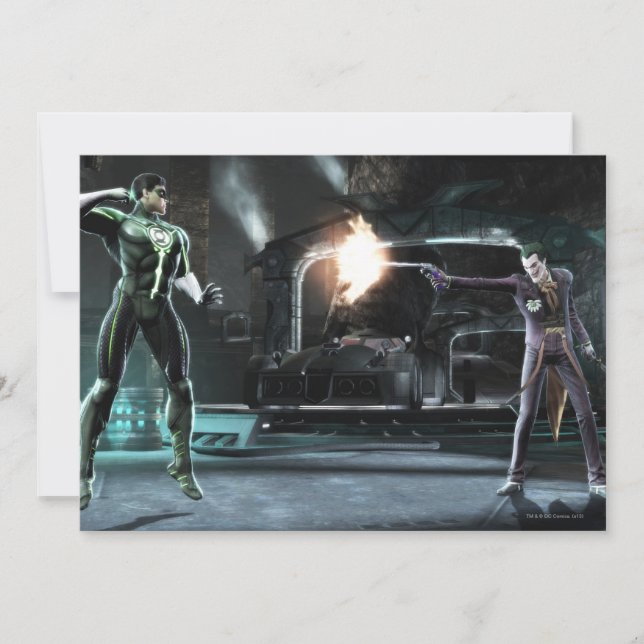 Capture d'écran : Green Lantern vs Joker (Devant)
