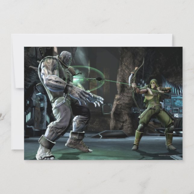 Capture d'écran : Grundy vs Green Arrow (Devant)