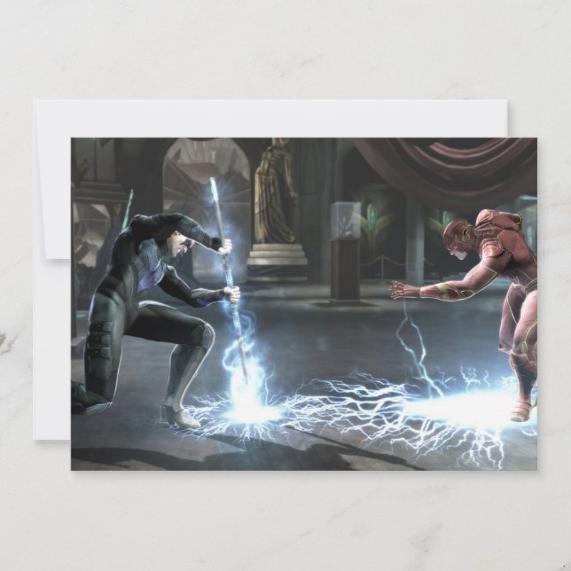 Capture d'écran : Nightwing vs Flash (Devant)