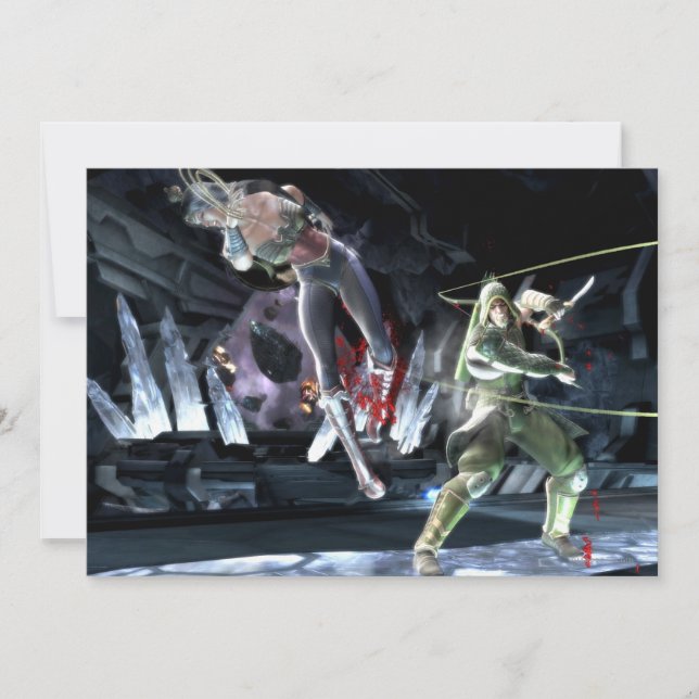 Capture d'écran : Wonder Woman vs Green Arrow (Devant)