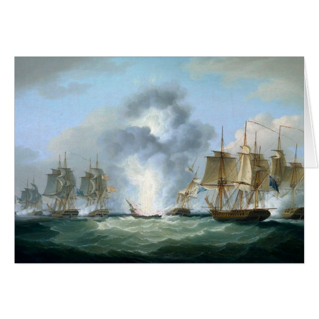 Capturer les navires à trésors espagnols 1804 (Devant horizontal)