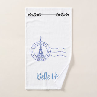 Capturer Paris avec les serviettes Belle Vie