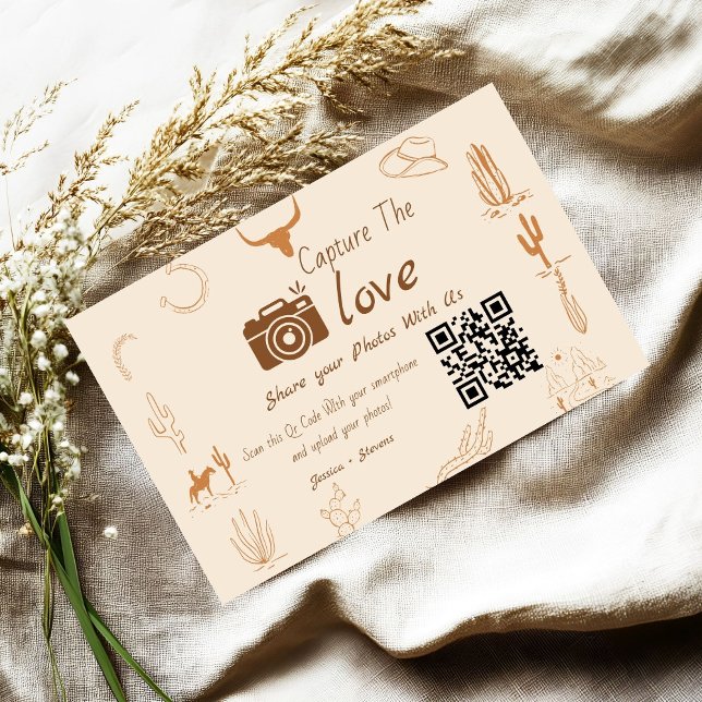 Capturez la carte de code QR Love Mariage, Carte p (Créateur téléchargé)