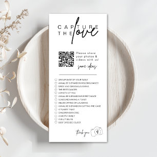 Capturez La Carte D'Invité Love QR CODE Partage Ph