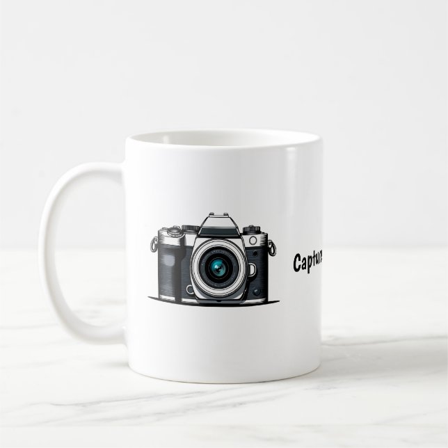 Capturez le moment - Camera Art Photography Mug (Gauche)