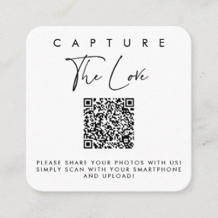 Capturez les cartes d'amour avec code QR