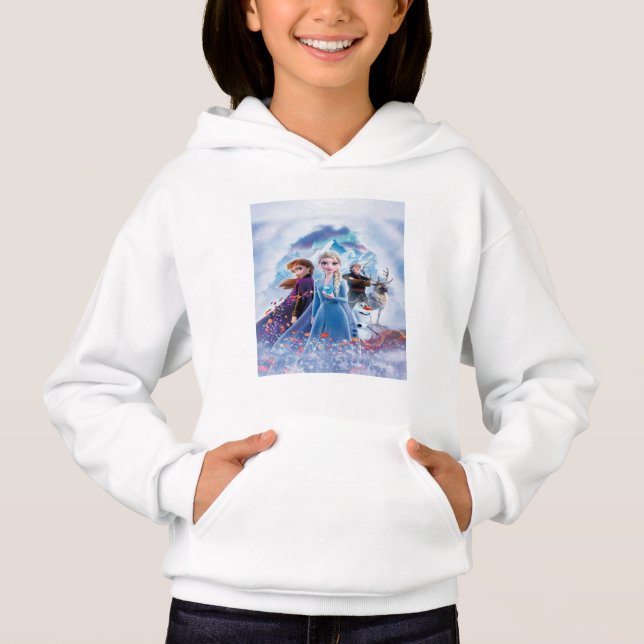 capuche for girl animation frozen (Devant)