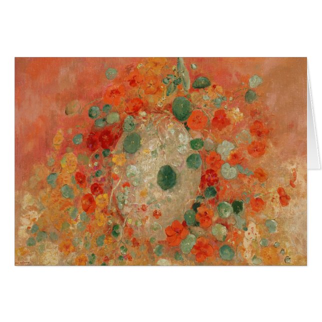 Capucines par Odilon Redon (Devant horizontal)