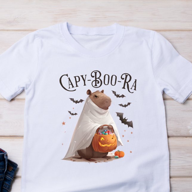 Capy-Boo-Ra Capybara Halloween T-shirt drôle (Créateur téléchargé)
