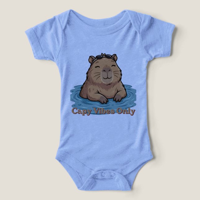Capy Vibes Uniquement Adorable Capybara (Design Recto)