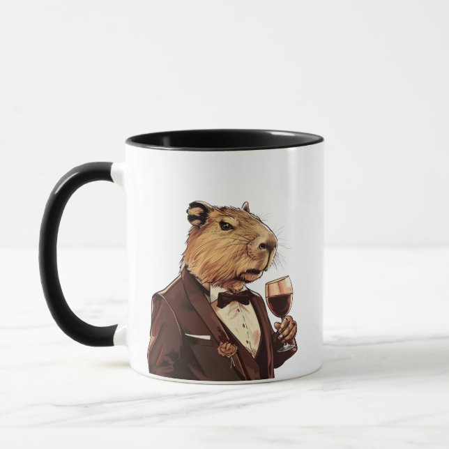 Capybara Dancing Mugs (Gauche)