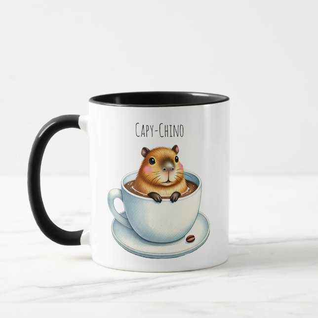 Capybara Dancing Mugs (Gauche)