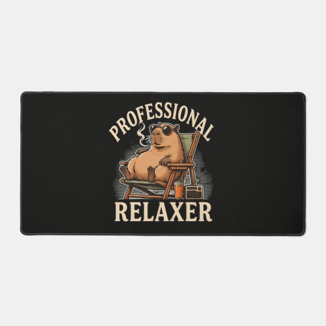 Capybara Drôle Relaxologue Professionnel (Recto)
