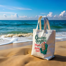 Capybara Drôle sac de Noël