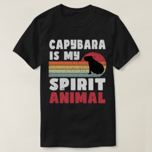 Capybara Est Mon Esprit Animal T-Shirt