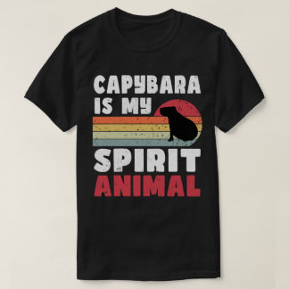 Capybara Est Mon Esprit Animal T-Shirt