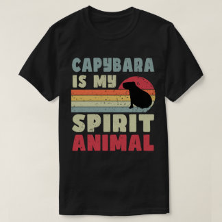Capybara Est Mon Esprit Animal T-Shirt