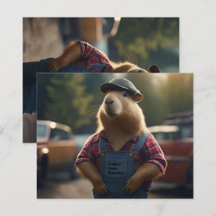 "Capybara Mechanic : Grease, engrenages et Good Vi