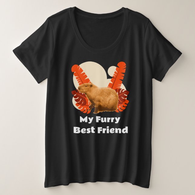 Capybara Mon Meilleur Ami Poilu (Design devant)