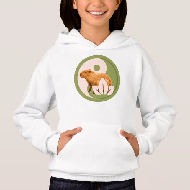 Capybara Zen Yin Yang Nature Paisible (Devant)