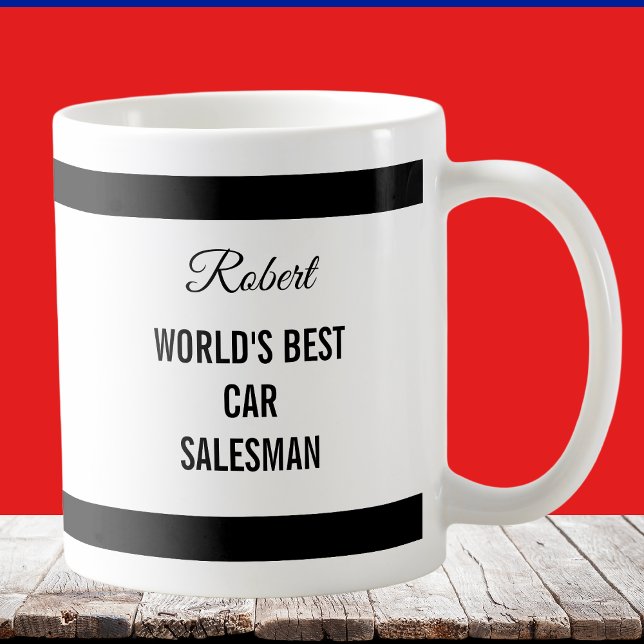 Car Salesman Thank You Gift Mug (Créateur téléchargé)