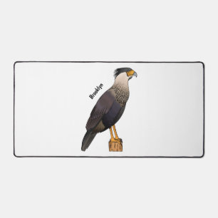 Caracara en berceau dessin animé