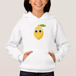 Caractère citron mignon avec yeux googly