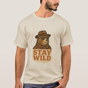 Caractère de dessin en T-shirt style Grunge Vintag
