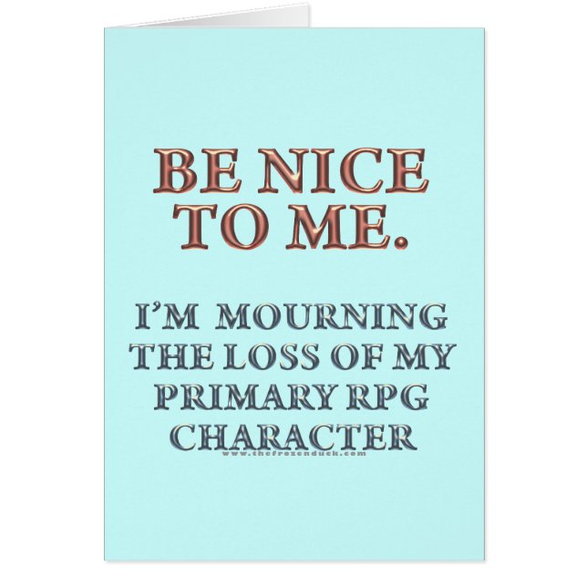 Caractère pleurant (Devant)