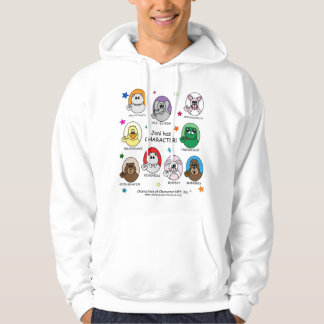 Caractères de sweat - shirt à capuche de caractère