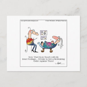 CARACTÉRISTIQUES INTÉRIEURES Carte postale par Apr