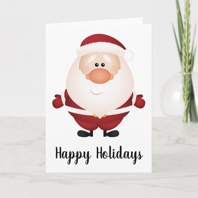 Carangs de la carte de voeux du Père Noël (Devant)
