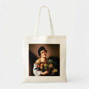 Caravaggio Garçon avec une corbeille de Sac fourr