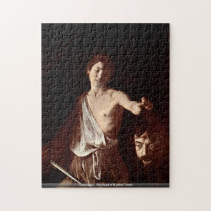 Caravaggio - la tête du puzzle de Tondo de médus