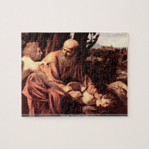 Caravaggio - Le sacrifice du puzzle Isaacs