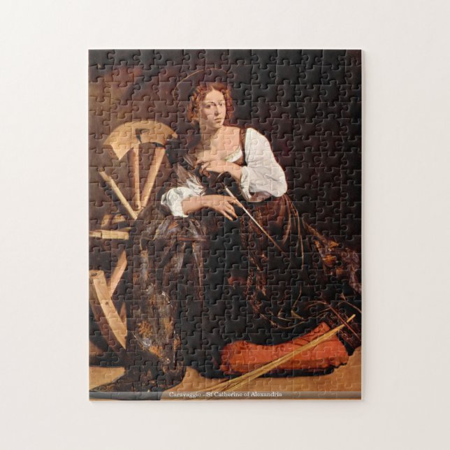 Caravaggio - St Catherine de puzzle de (Vertical)