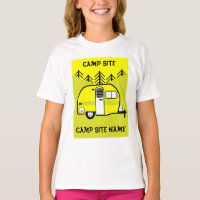 Caravan Cadeaux d'art Aimer Ma Caravane T-Shirt