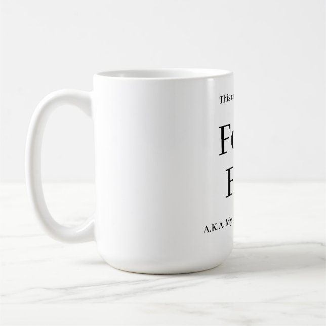 Carburant fossile 15oz. Mug (Gauche)
