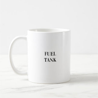Carburant réservoir amusant énergie café Mug