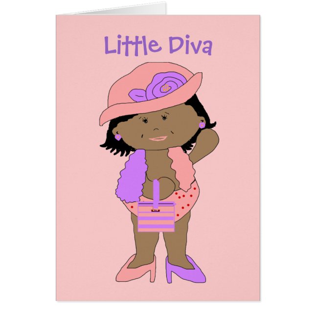 Card Girls Divas Are Born Not Made 6 (Devant)
