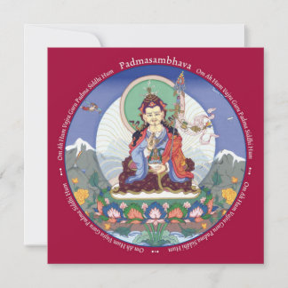 CARD Padmasambhava - avec enveloppe