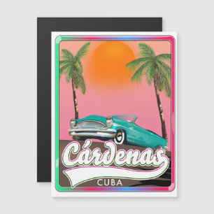 Cárdenas Cuba poster de voyage vintage