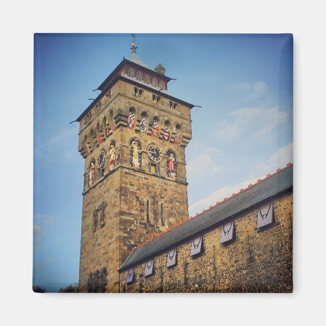 Cardiff Castle Magnet (Devant)