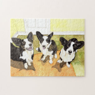 Cardigan Corgi Chiens Jigsaw Puzzle