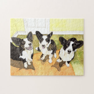 Cardigan Corgi Chiens Jigsaw Puzzle