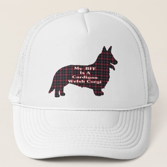 Cardigan Welsh Corgi BFF Casquette (Devant)