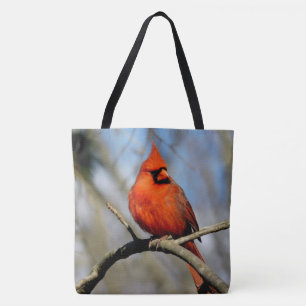 Cardinal du Nord (printemps) Sac fourre-tout impri