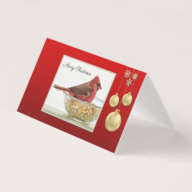 Cardinal et ornements - Chaleur et Merveilleuse (Front)