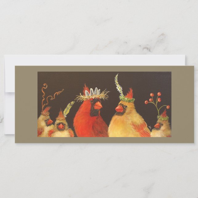 Cardinal Family carte à plat (Devant)