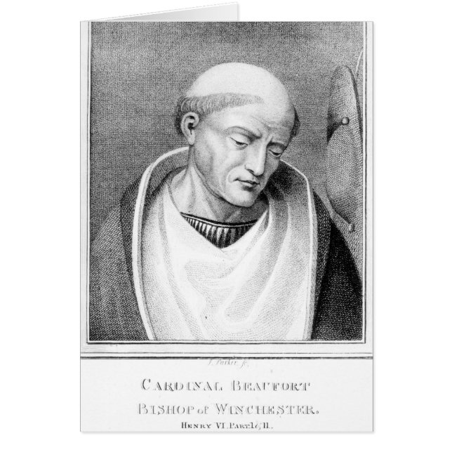 Cardinal Henry Beaufort, évêque de Winchester (Devant)